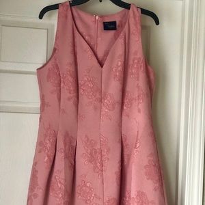 Just Taylor Pink Sweetheart Neckline Dress